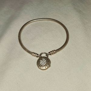 Pandora padlock charm bracelet